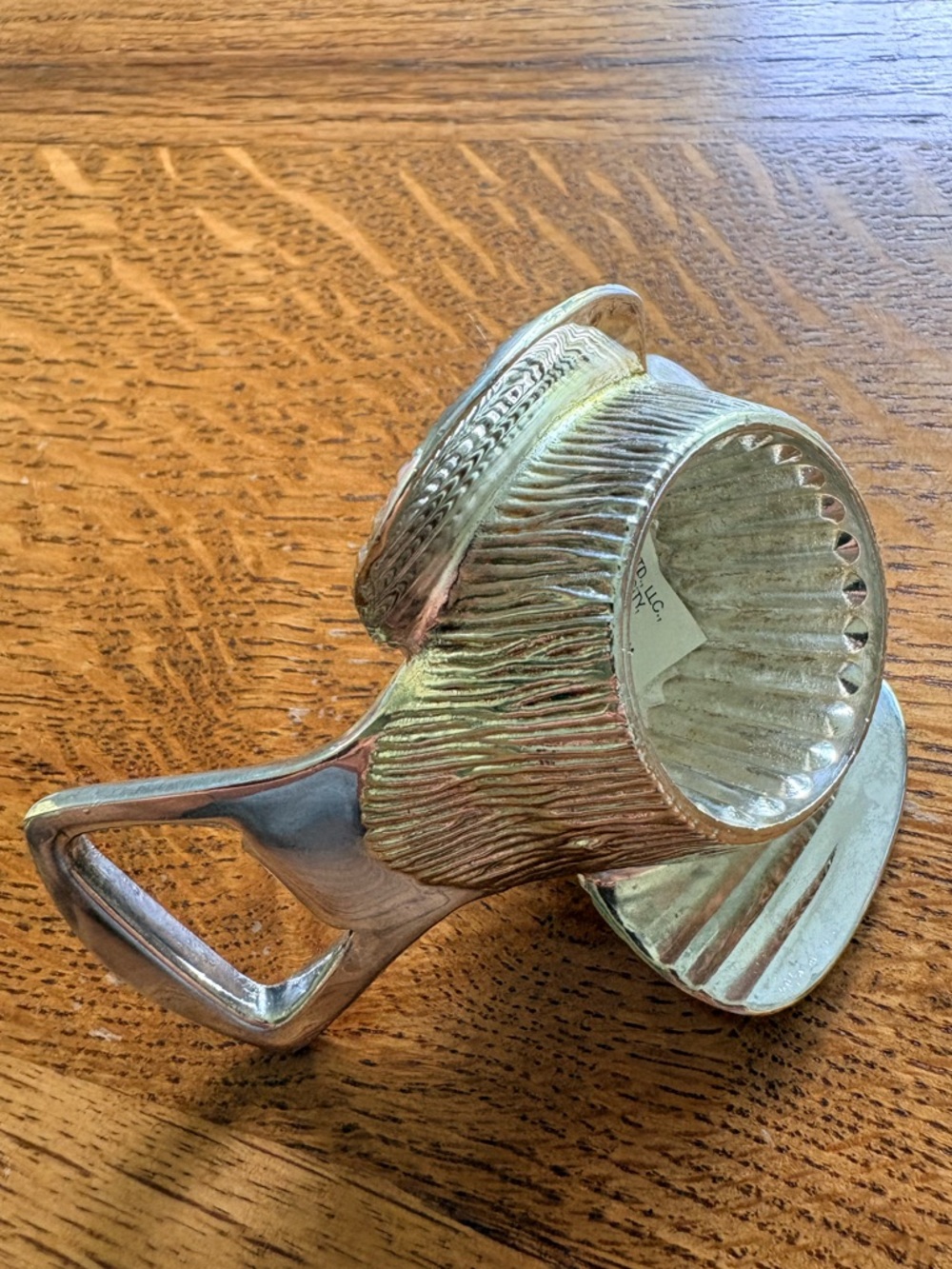 Vintage Silver tone metal Bird flip/turn Bottle Opener - Picture 10 of 14